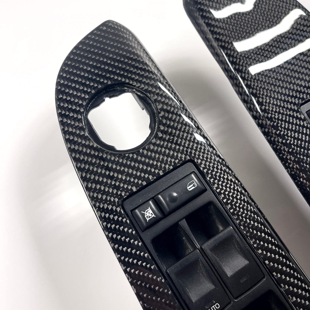 2006-2007 Jeep Cherokee – Carbon Window Switch Trims