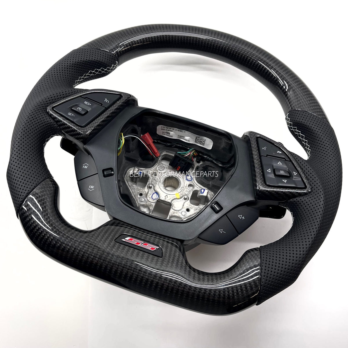 2016+ Chevrolet Camaro SS- Carbon – Grey Stitching