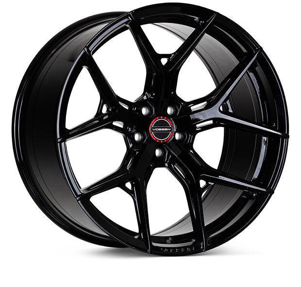 Vossen HF-5 Hybrid Forged Wheels for Corvette C8 – 20x9 Front & 21x12 Rear Gloss Black