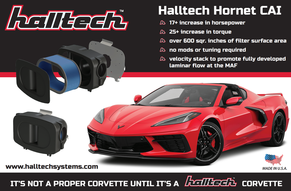Halltech Hornet C8 Corvette Stingray & E-Ray Cold Air Intake