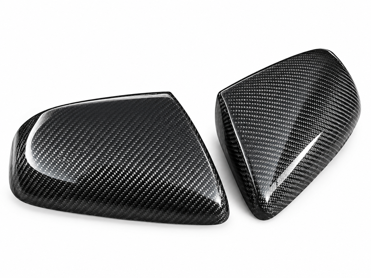 2002-2009 Chevy TrailBlazer SS Carbon Fiber Side Mirror Covers - Pair (Left & Right)