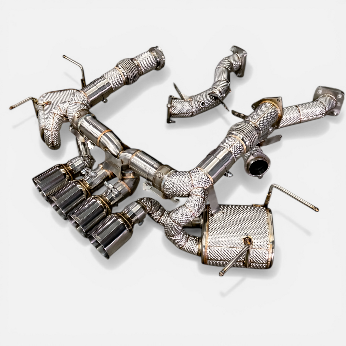 AeroFlow Dynamics Corvette C8 ZR1 AFD F1 Exhaust System