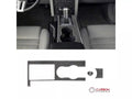 2005-2009 Ford Mustang Carbon Fiber Center Console Trim Overlay (w/ Ambient Light)