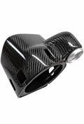 1994-2004 Ford Mustang Carbon Fiber Steering Column Cover with Gauge Pod