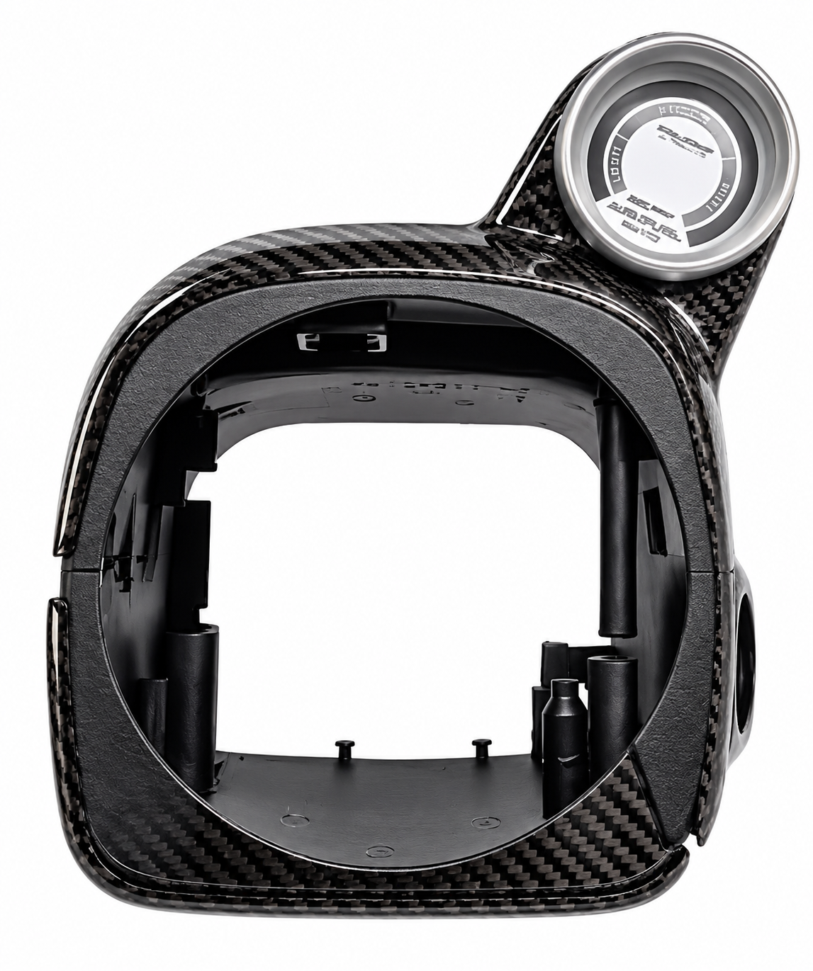 1994-2004 Ford Mustang Carbon Fiber Steering Column Cover with Gauge Pod