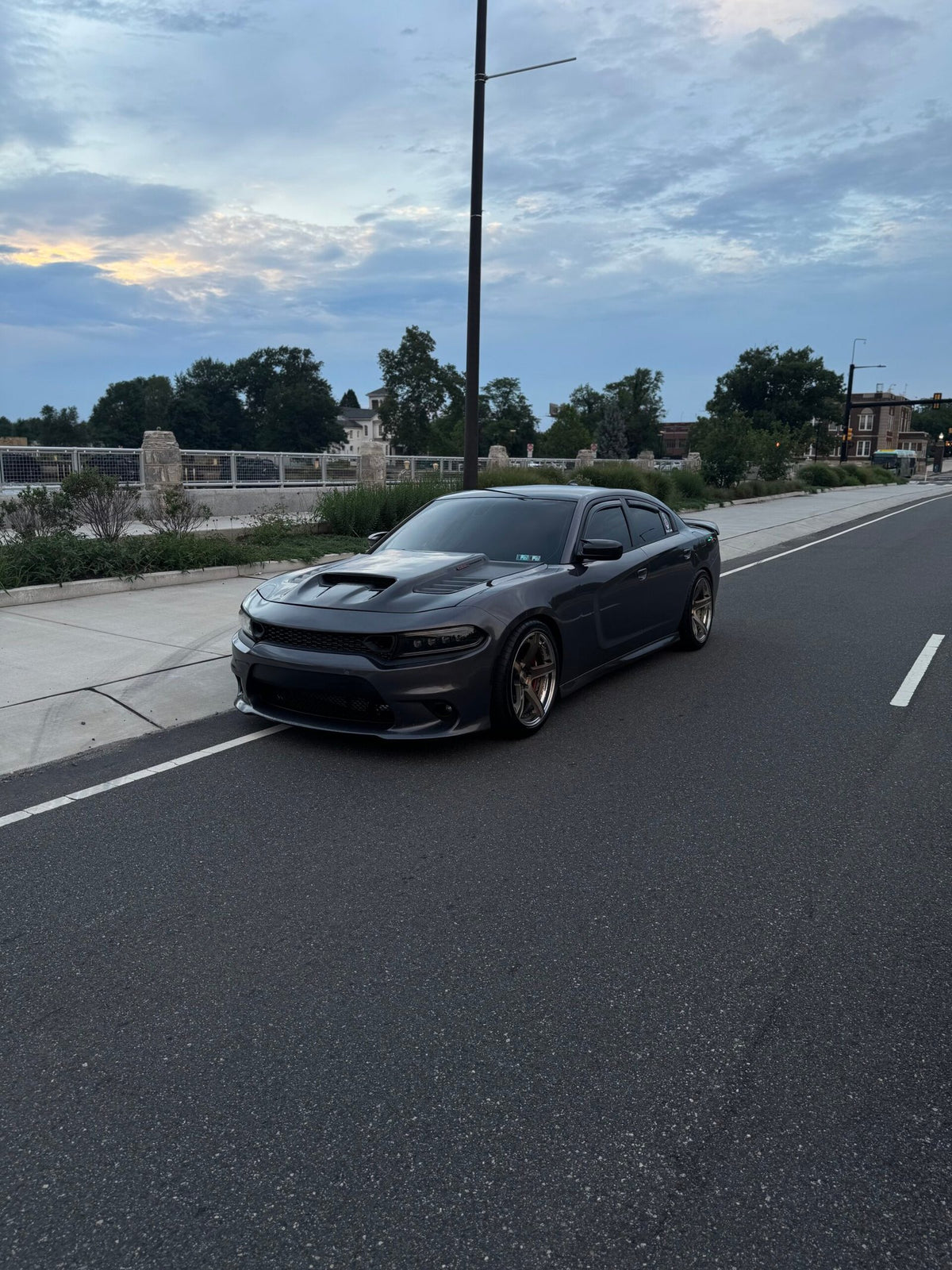 15-23 dodge charger TRX style hood