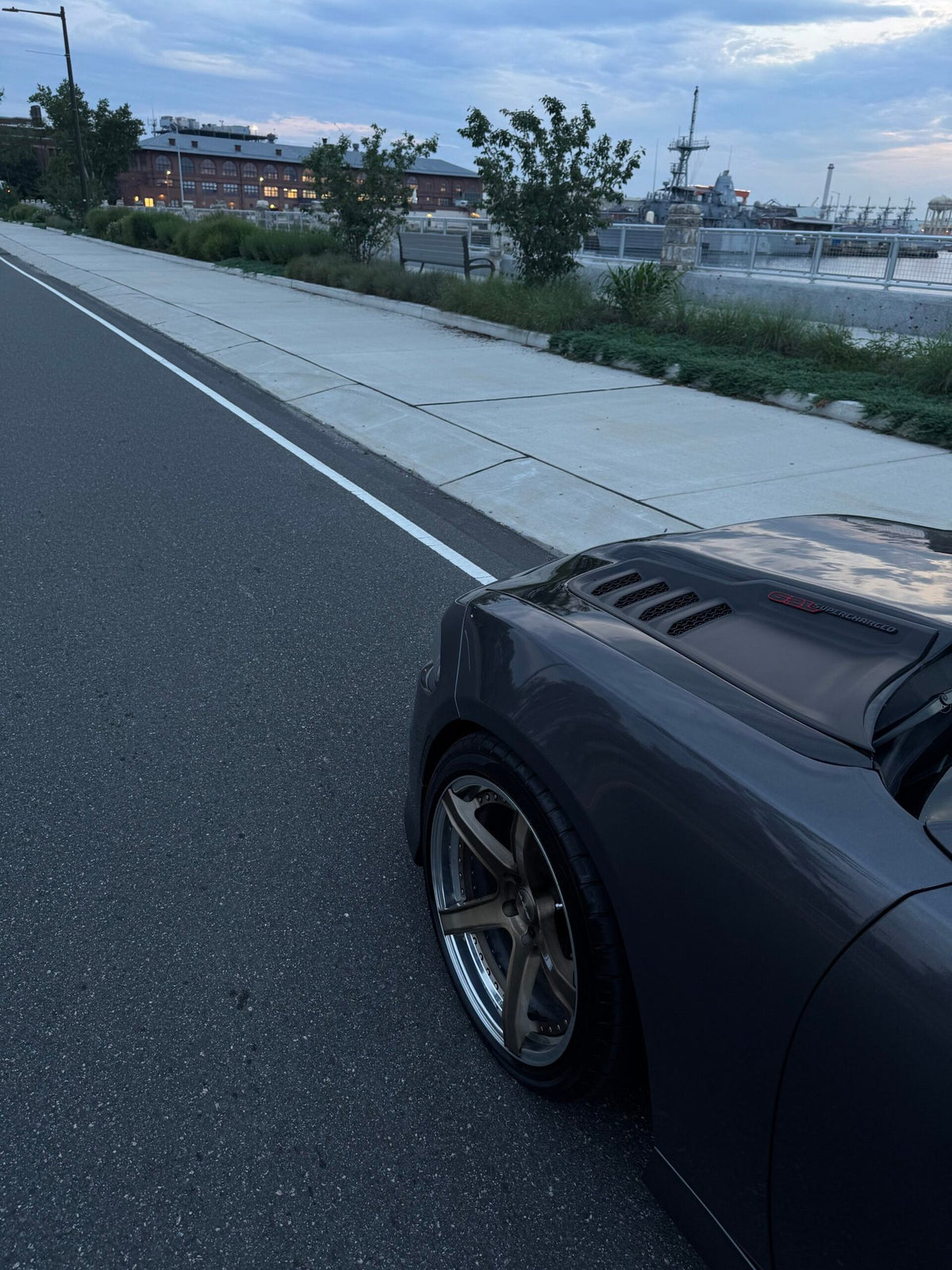 15-23 dodge charger TRX style hood