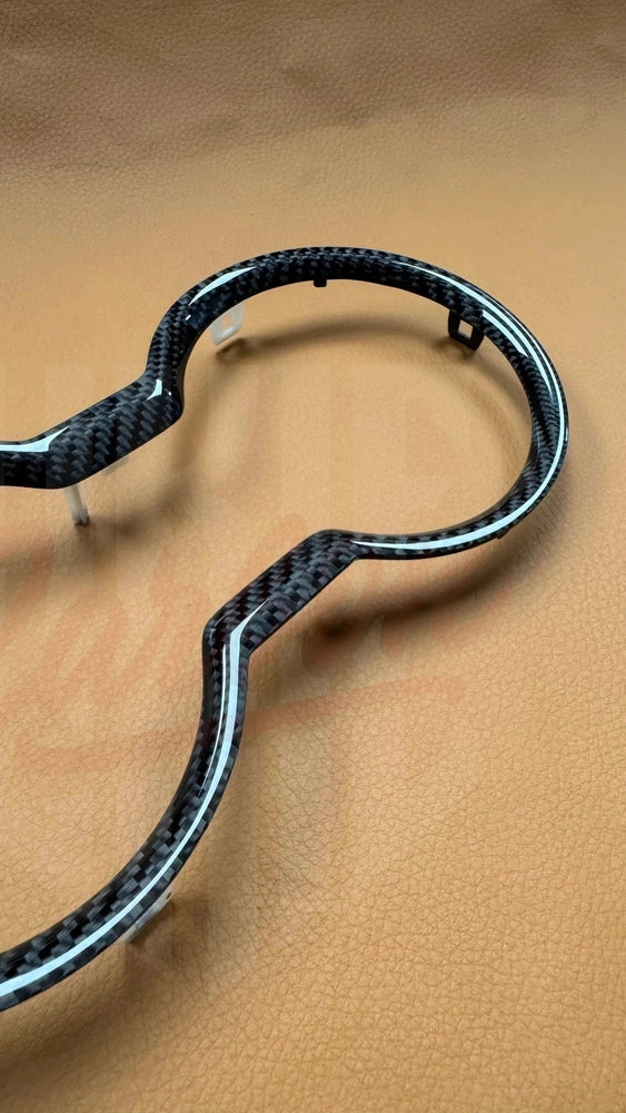 2024+ Mustang S650 Carbon Fiber Cupholder bezel