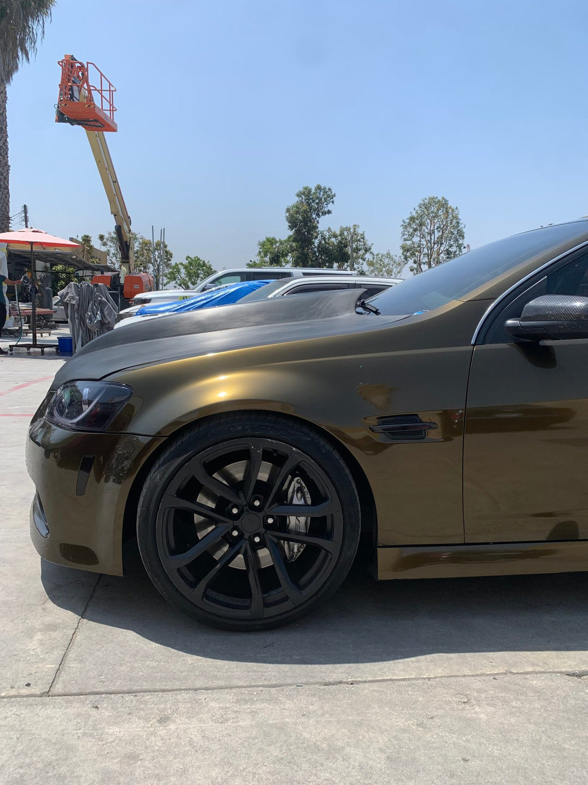 Pontiac G8 cowl hood