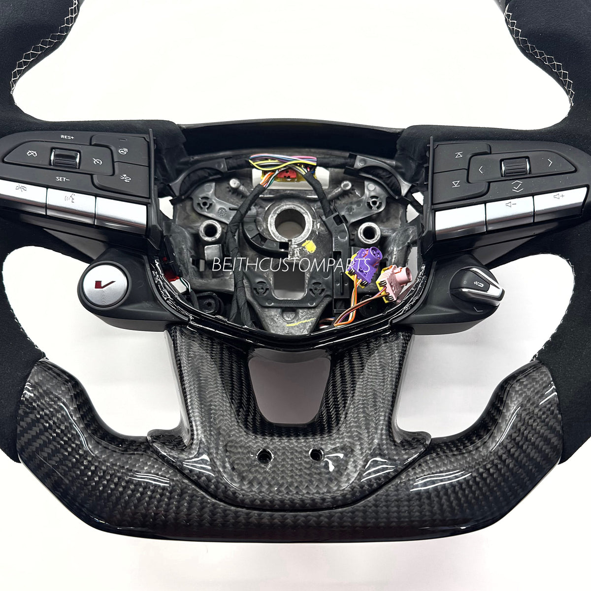 2022+ Cadillac CT4 CT5 Blackwing – Carbon – Red Stripe