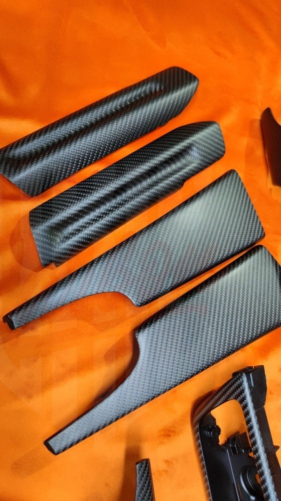 2015-2023 S550 Mustang Matte Carbon Fiber Dashboard Trim
