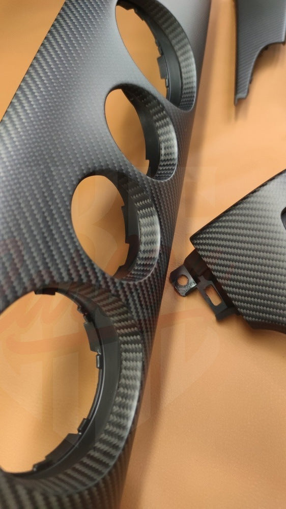 2015-2023 S550  Mustang Matte Carbon Fiber Performance Dashboard Trim