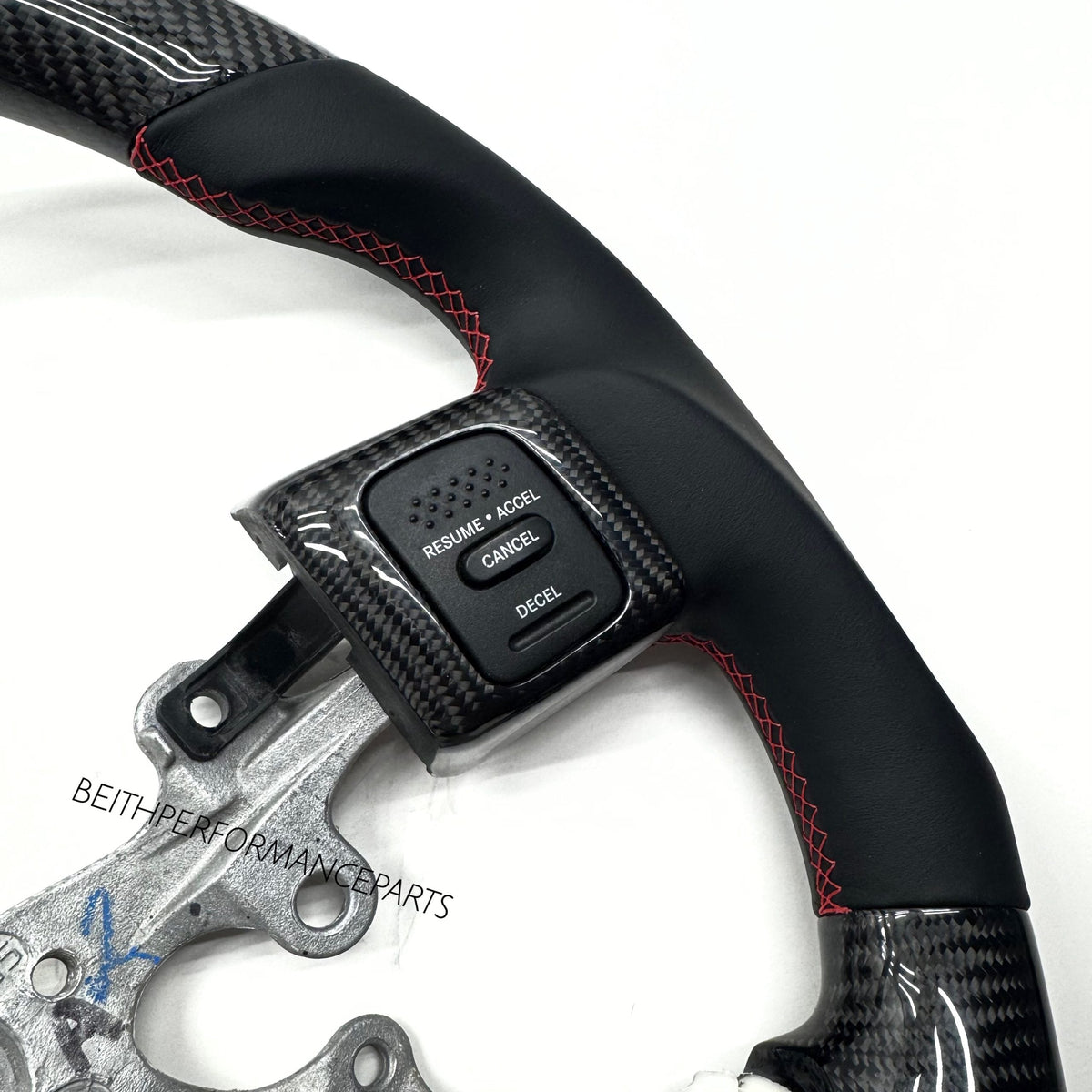 2004-2006 Dodge Ram SRT-10 – Carbon – Red Stitch, Red Stripe