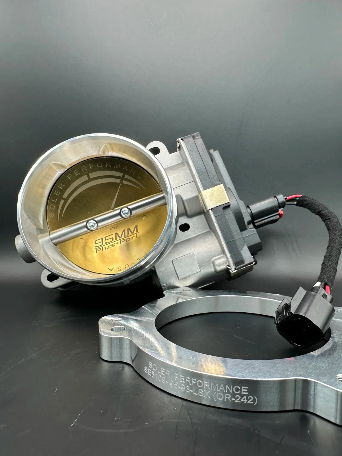 Soler Performance 95mm C8 Corvette Stingray Throttle Body with Adapter