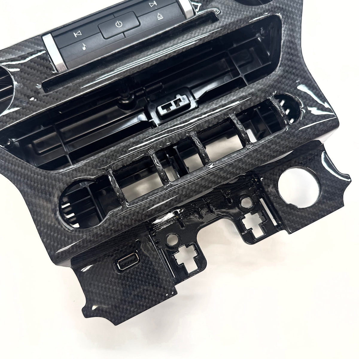 2018+ Mustang GT – Carbon Radio Bezel