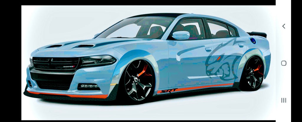 15-23 dodge charger redeye V1 hood