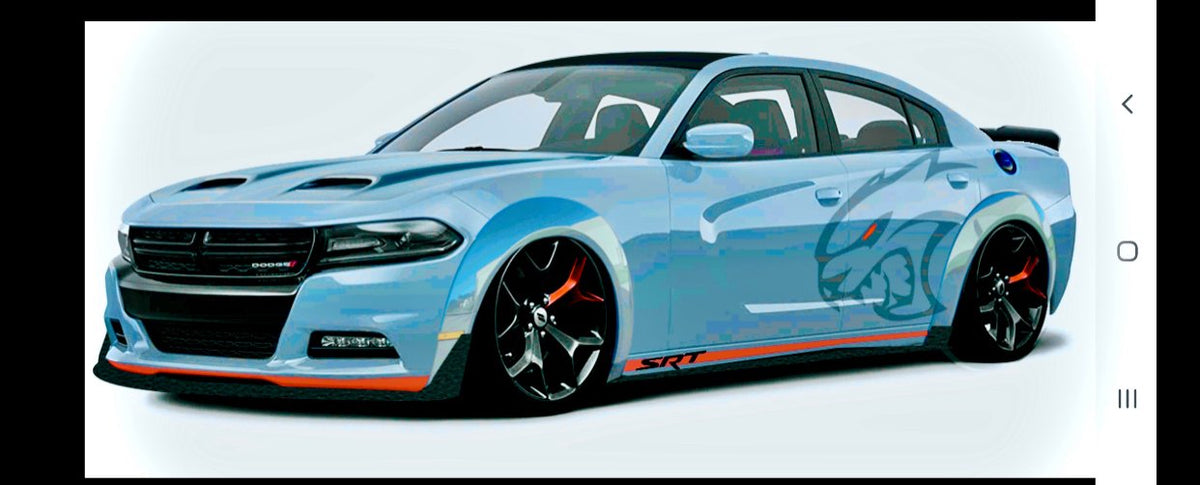 15-23 dodge charger redeye V1 hood