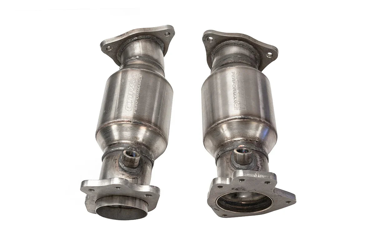 Corsa 20+ Chevrolet Corvette High Flow 400 Cell Cat Pipes
