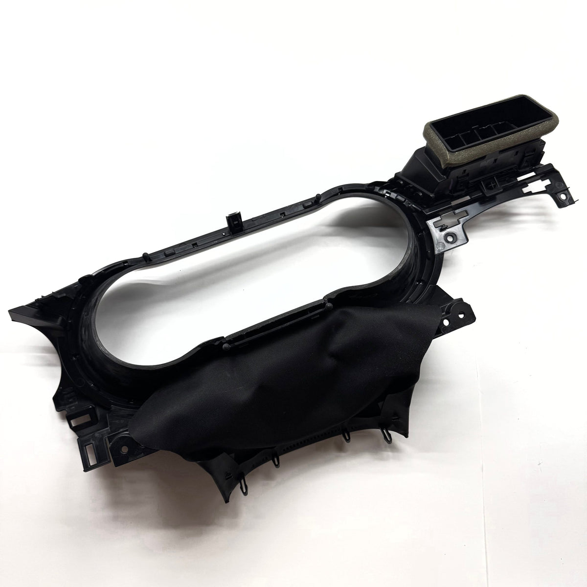 2018+ Ford Mustang – Matte Carbon Digital Cluster Bezel