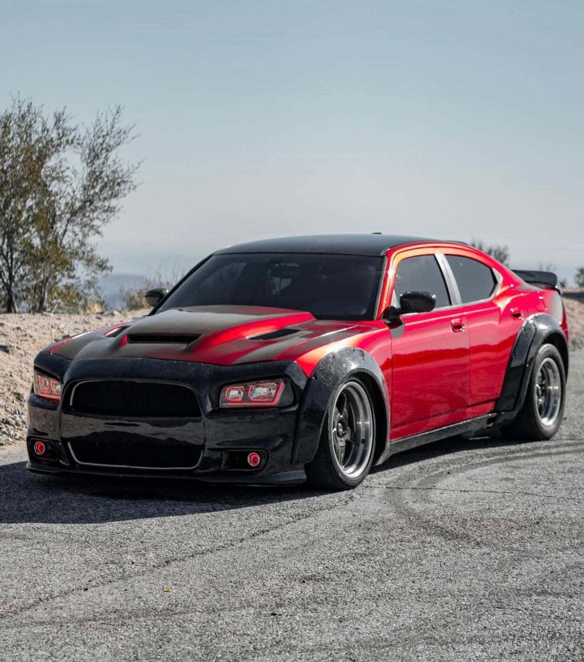 2005-2010 Dodge Charger Redeye V2 Cowl Hood