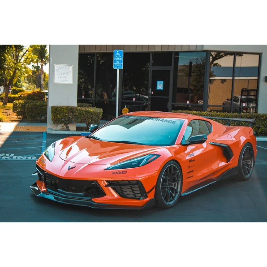 Corvette C8 Carbon Fiber Side Rocker Extensions / Side Skirts