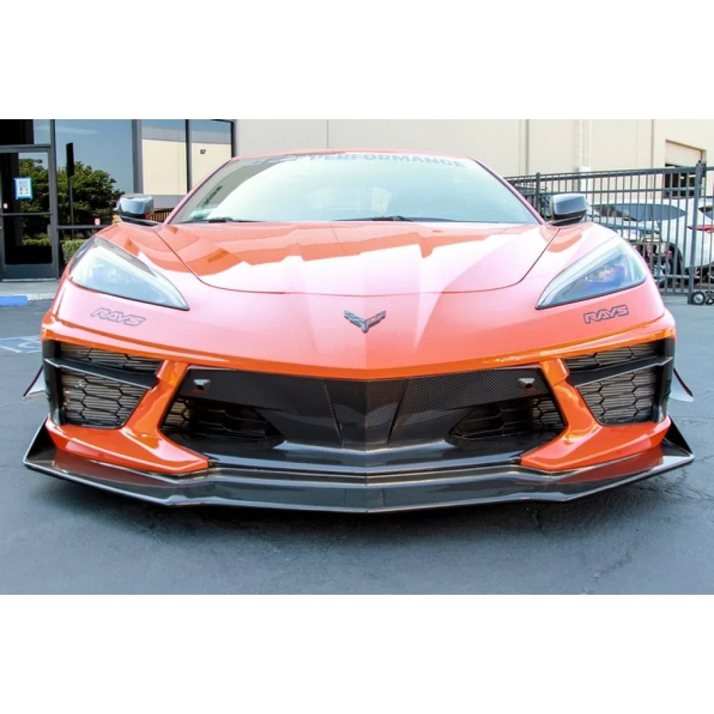 Carbon Fiber Front Air Dam / Lip for C8 Corvette