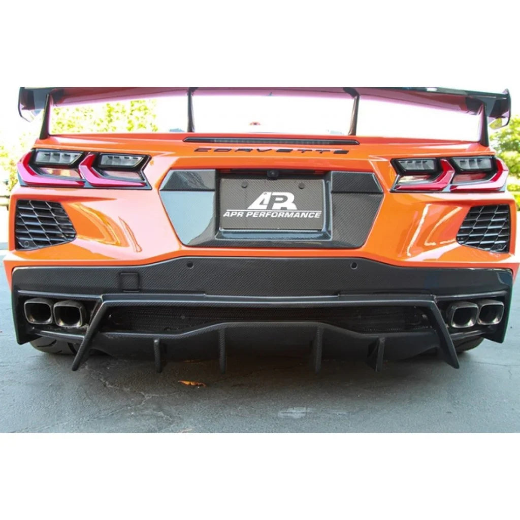 APR Carbon Fiber Rear Diffuser for C8 Corvette