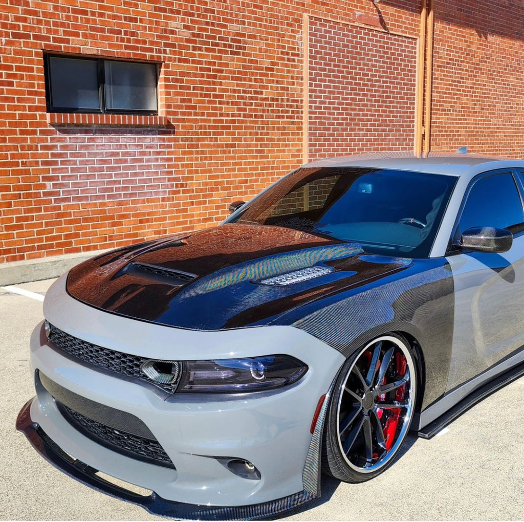 15-23 dodge charger carbon fiber fenders (slim body)