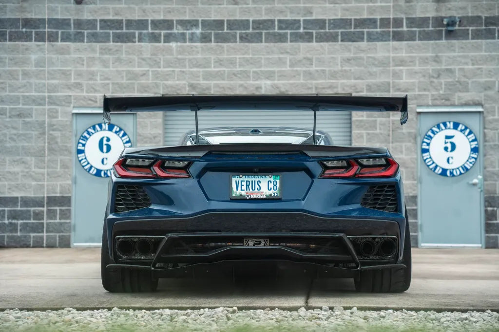 Verus Engineering WCW Swan Neck Rear Wing - C8 Corvette