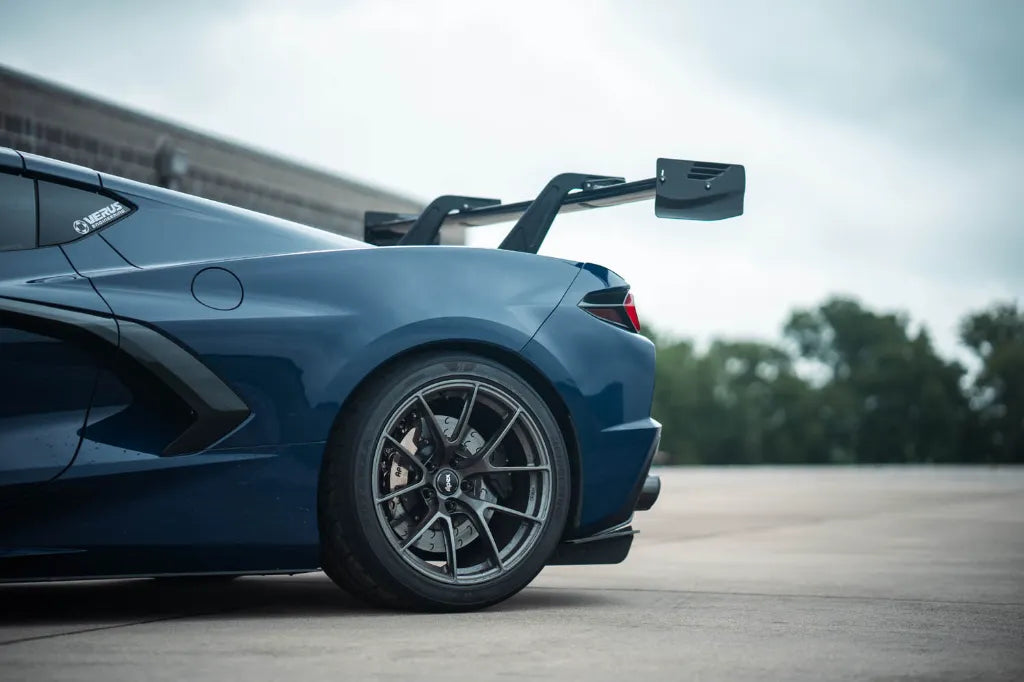 Verus Engineering WCW Swan Neck Rear Wing - C8 Corvette