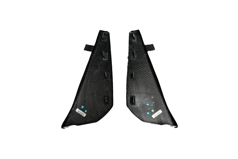 Corvette C8 Carbon Fiber Splash Guards – Front & Rear Set