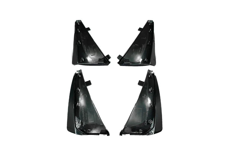 C8 Corvette Stingray Extended Splash Guards – Carbon Flash