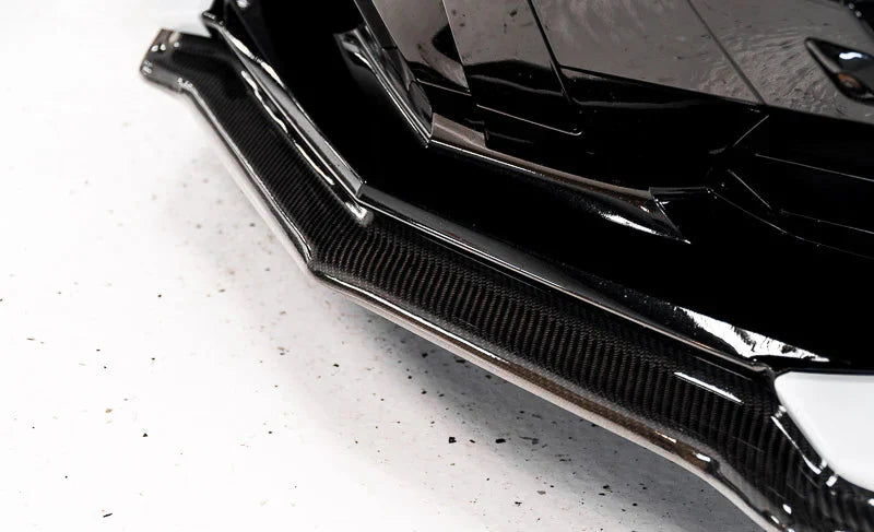 Corvette C8 Stingray Carbon Fiber Z51 Style Front Splitter – 1 -Piece