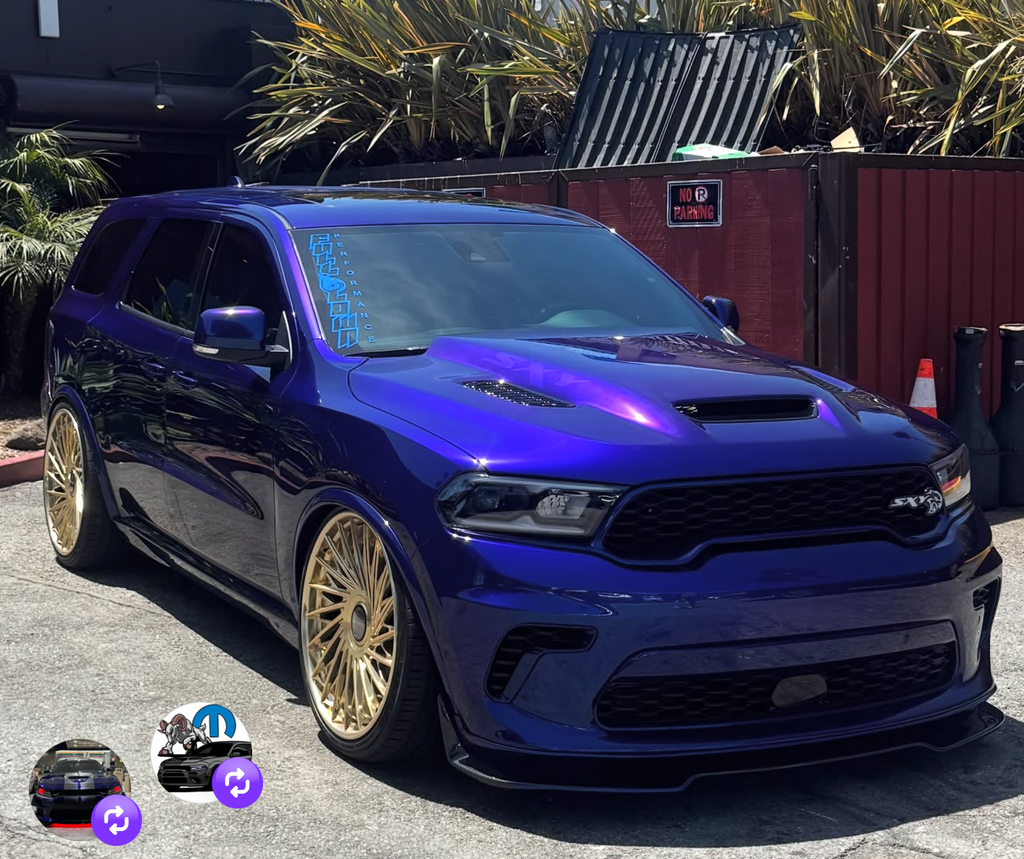 dodge Durango redeye V2 hood