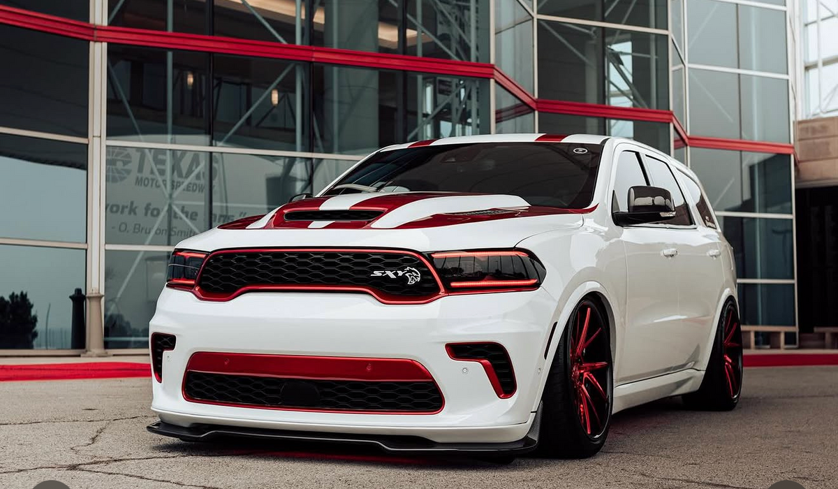 dodge Durango redeye V2 hood