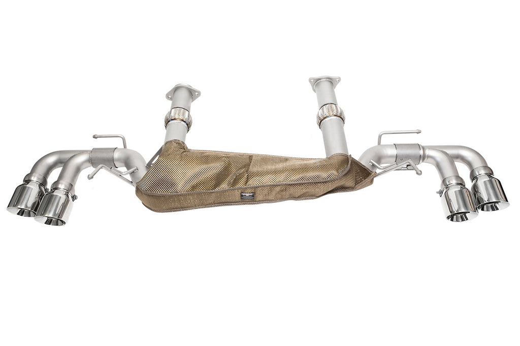 SOUL Corvette C8 Stingray Performance Rear Exhaust System (NON-Valved)