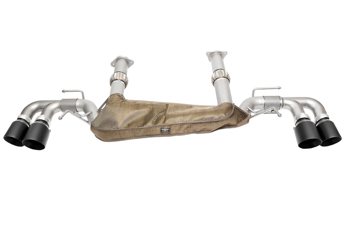 SOUL Corvette C8 Stingray Performance Rear Exhaust System (NON-Valved)
