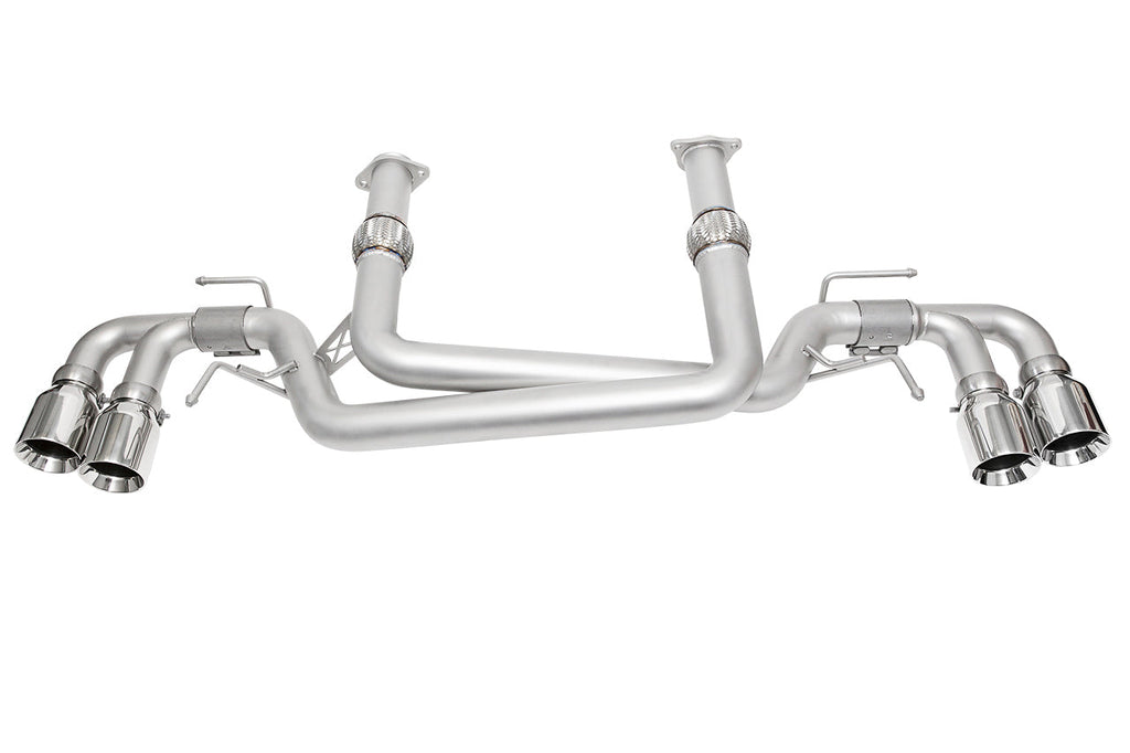 SOUL Corvette C8 Stingray Performance Rear Exhaust System (NON-Valved)