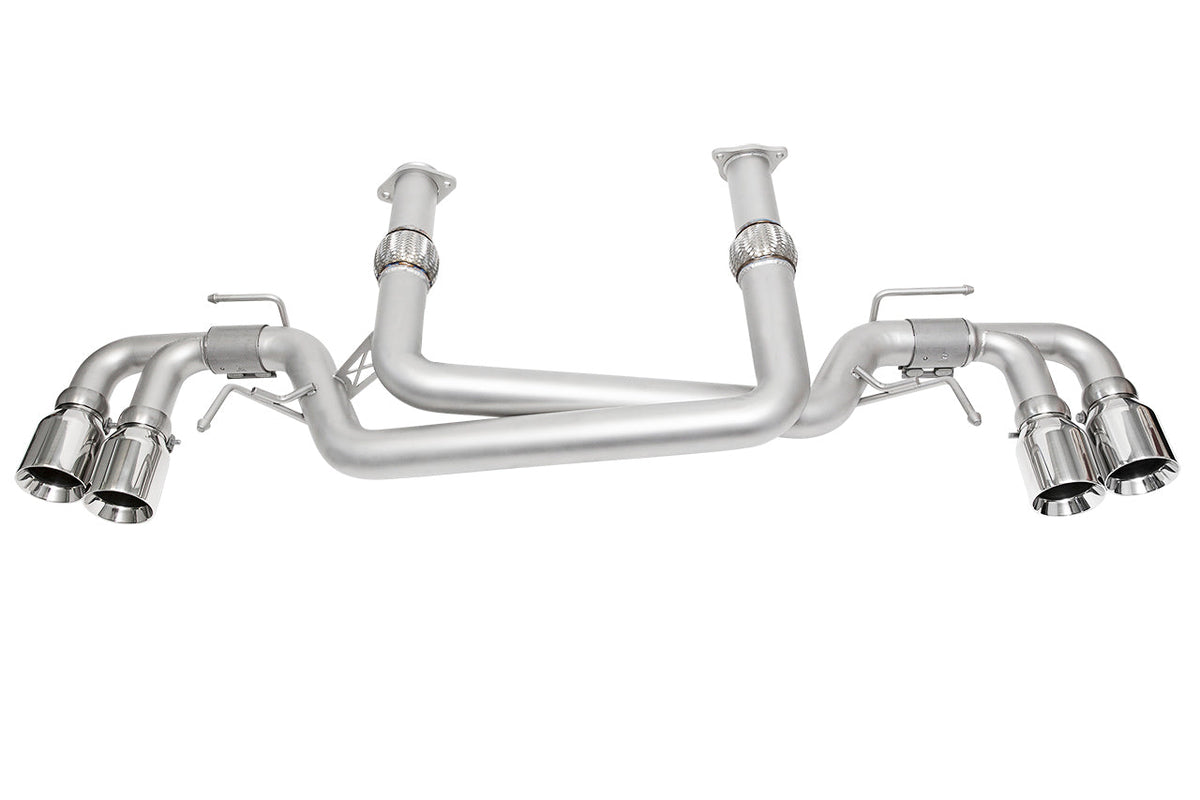 SOUL Corvette C8 Stingray Performance Rear Exhaust System (NON-Valved)