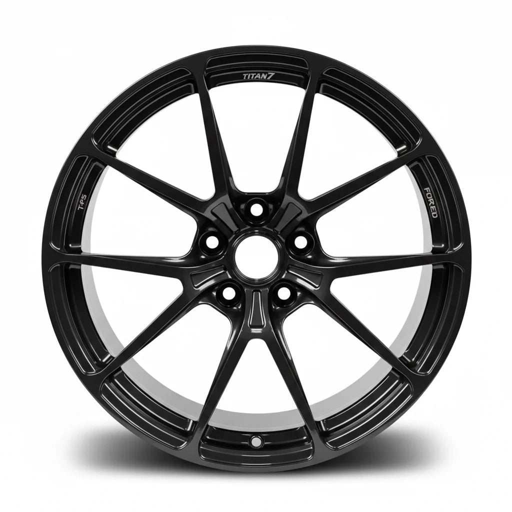 Titan 7 T-P5 C8 Corvette Forged Wheels – Advanced Dark Gunmetal