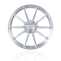 Titan 7 T-P10 19x9 / 20x11.5 C8 Corvette Forged Wheels – Brushed Clear