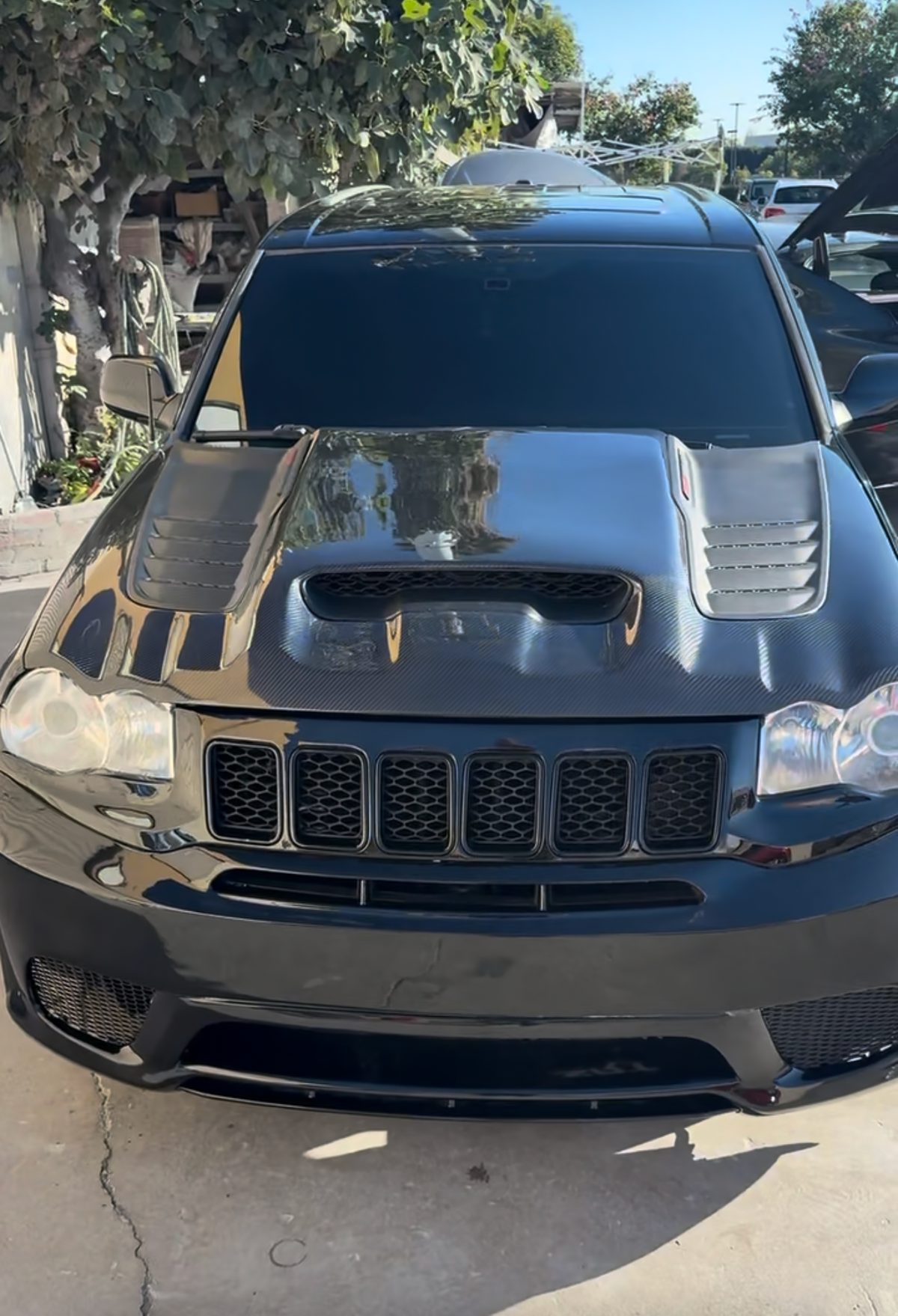 05-10 jeep grand Cherokee TRX style hood