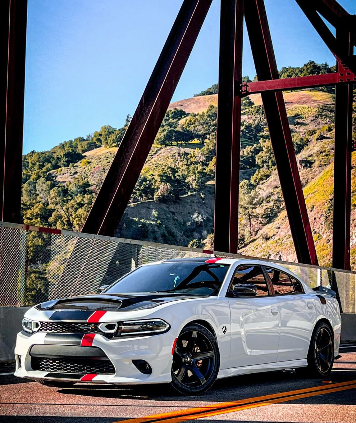15-23 dodge charger demon hood