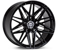 Vossen HF7 20x9 / 21x12 C8 Corvette Wheels – Gloss Black