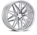 Vossen HF7 20x9 / 21x12 C8 Corvette Wheels – Silver Polished