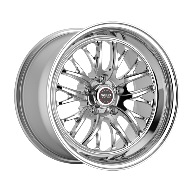 Weld S82 18x9 / 5x120.65 / 5.7 BS / 3.18 HB - Black Center - Polished Shell - Non-BL Wheel
