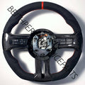 2011-2014 Ford Mustang – Black Alcantara – Red Stitching