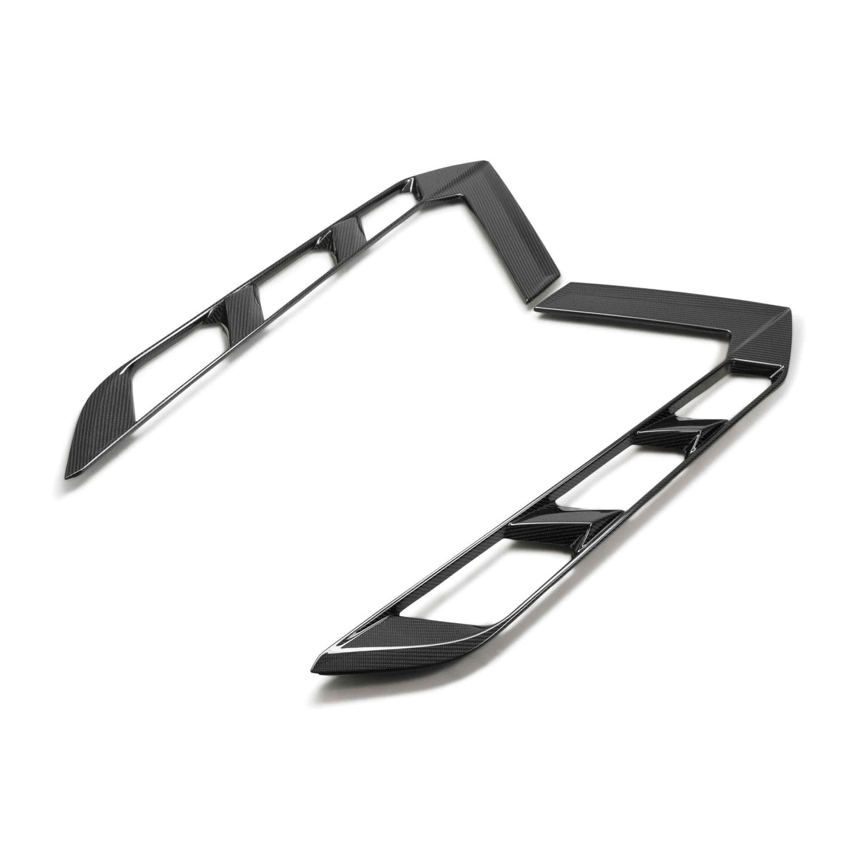 2020–2024 Chevrolet Corvette C8 Carbon Fiber Decklid Side Vents (PAIR)