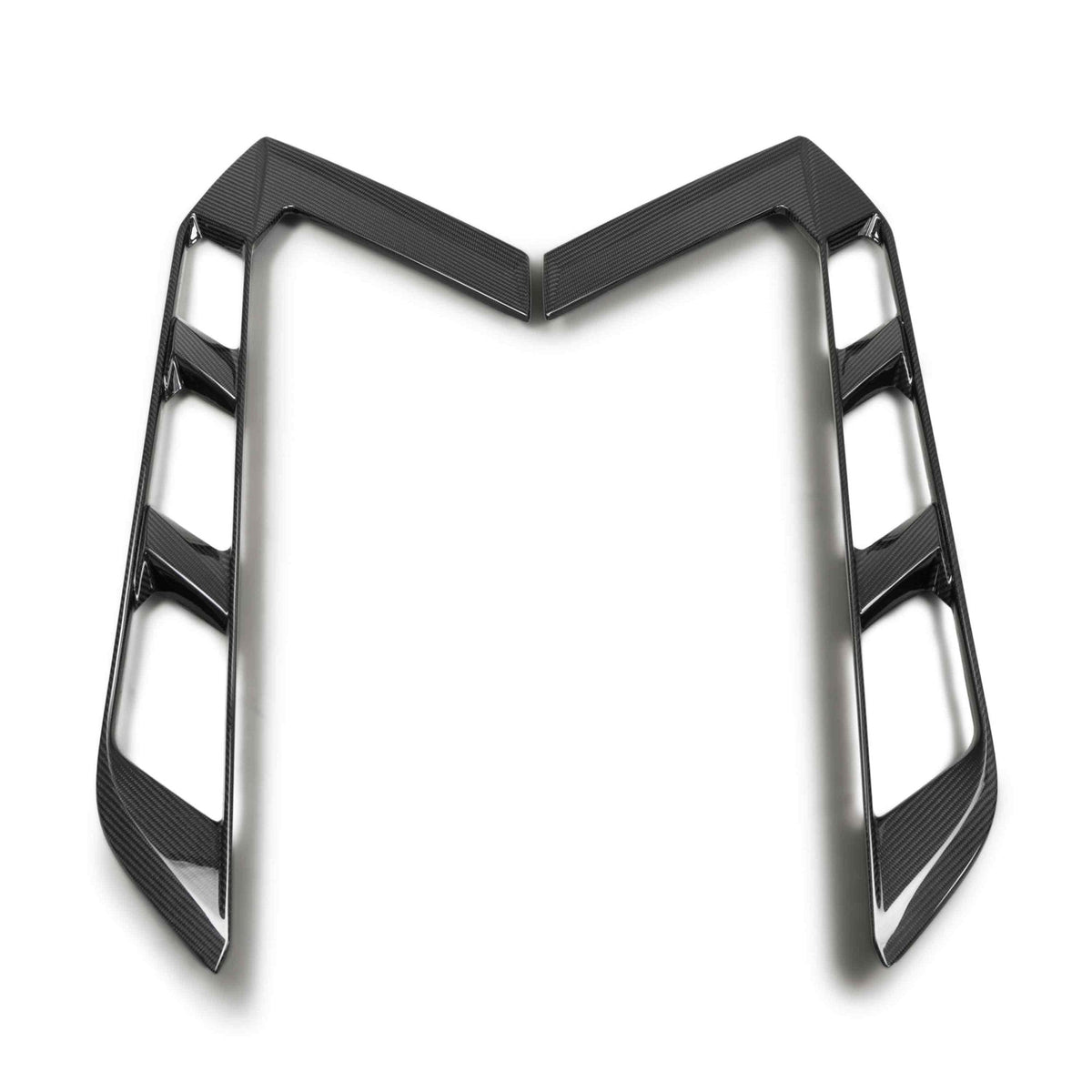 2020–2024 Chevrolet Corvette C8 Carbon Fiber Decklid Side Vents (PAIR)