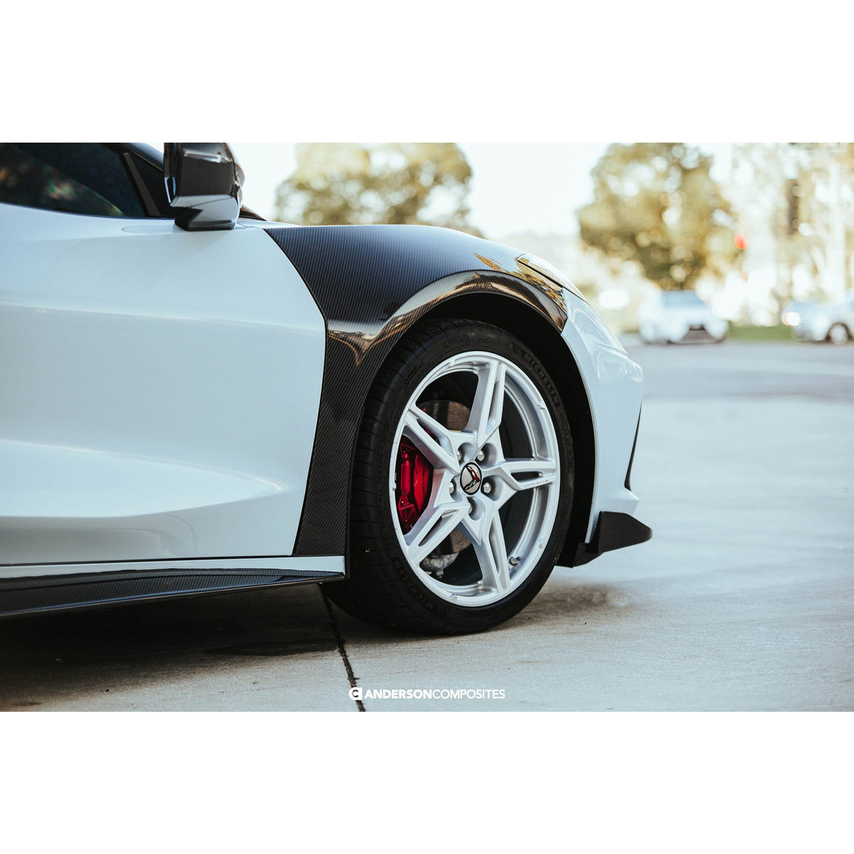 Carbon fiber fenders for 2020-2026 Chevrolet Corvette C8 (PAIR)